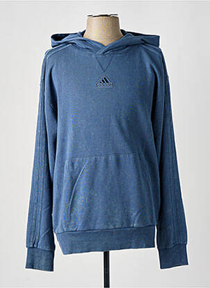 Hanorac cu glugă broderie mâneci lungi albastru ADIDAS homme