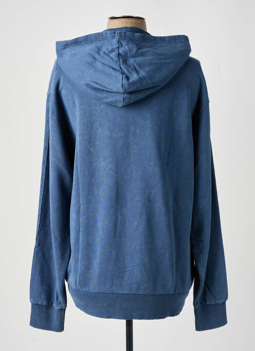 Hanorac cu glugă broderie mâneci lungi albastru ADIDAS homme