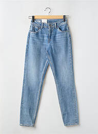 Blugi croială mom elasticitate talie înaltă albastru PEPE JEANS femme