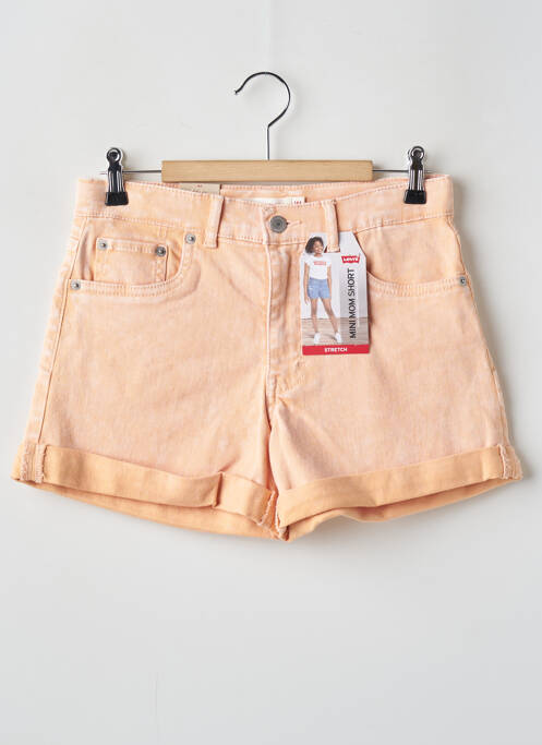 Șort portocaliu LEVIS fată