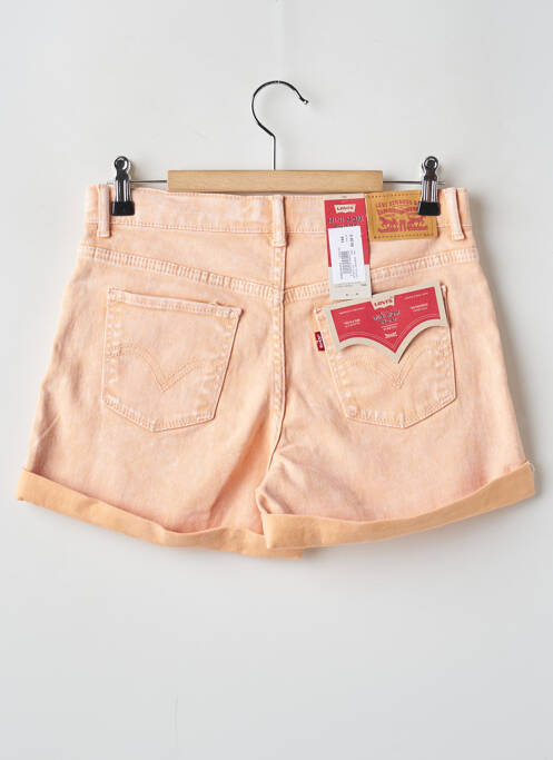 Șort portocaliu LEVIS fată