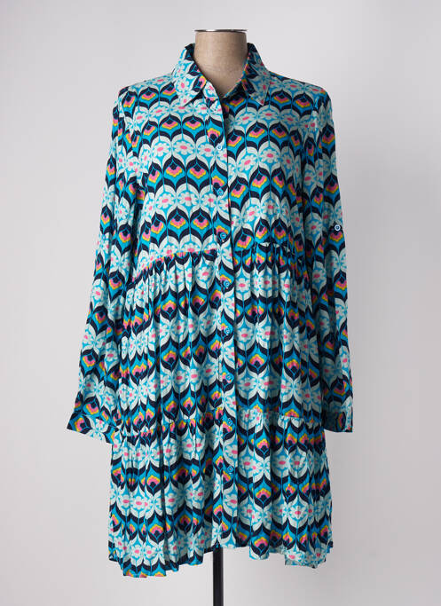 Rochie midi albastru TIRAMISU femeie