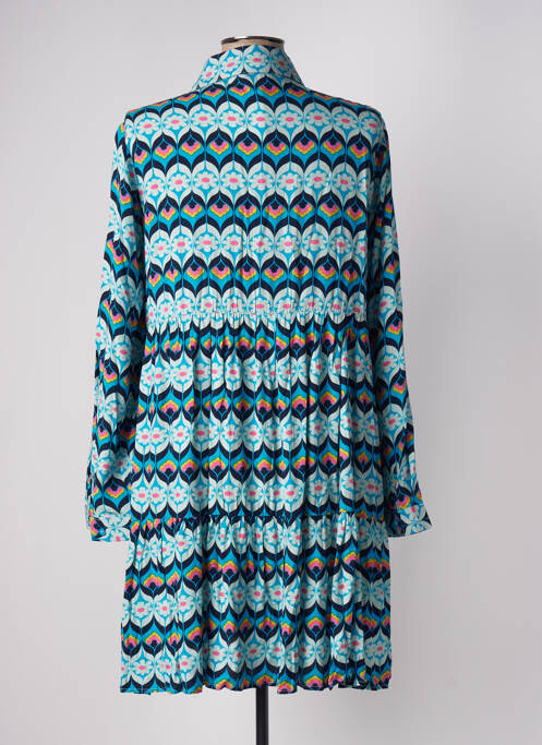 Rochie midi albastru TIRAMISU femeie