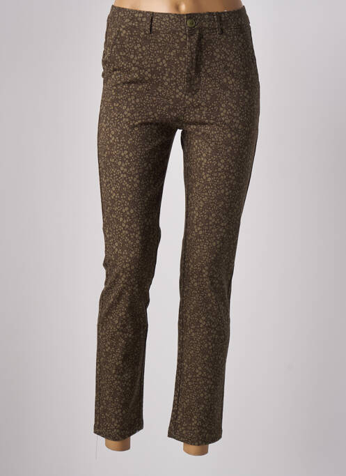 Pantalon 7/8 verde SARAH JOHN femeie