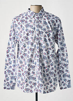 Cămașă cu mâneci lungi alb OAKS VALLEY bărbat