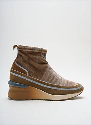 Adidași toc platformă toc de 7 la 9 cm verde MAM'ZELLE femeie