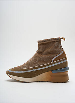 Adidași toc platformă toc de 7 la 9 cm verde MAM'ZELLE femeie