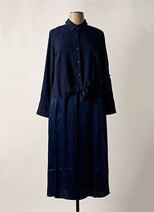 Rochie lungă albastru SHEEGO femeie