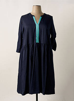 Rochie midi albastru SHEEGO femeie