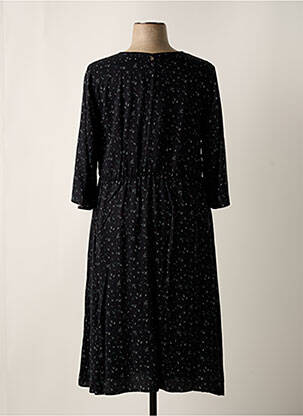 Rochie midi mâneci 3/4 mâneci 3/4 negru SHEEGO femeie