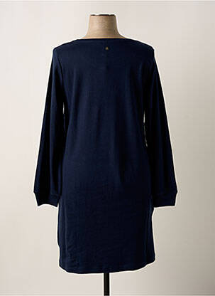 Rochie midi mâneci lungi mâneci lungi albastru SHEEGO femeie