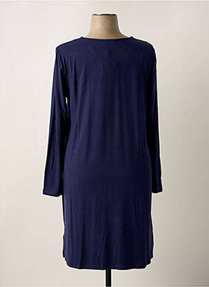 Rochie midi mâneci lungi mâneci lungi albastru SHEEGO femeie