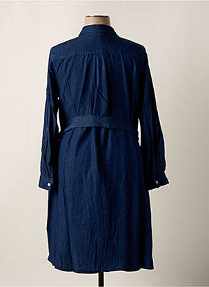 Rochie midi mâneci lungi mâneci lungi albastru SHEEGO femeie