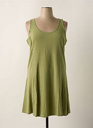 Rochie scurtă fără mâneci fără mâneci verde SHEEGO femme