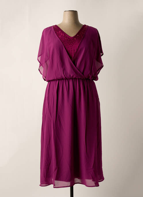 Rochie lungă violet SHEEGO femeie