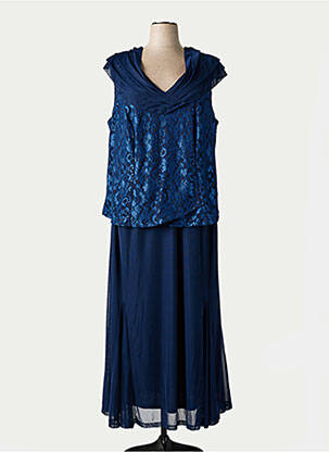 Rochie lungă albastru SHEEGO femeie