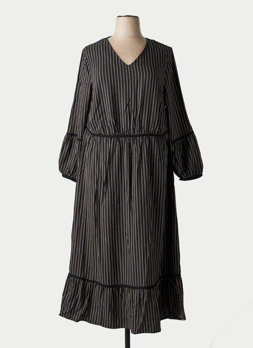 Rochie lungă negru SHEEGO femeie