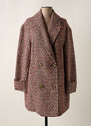 Palton lung roșu HEINE femeie