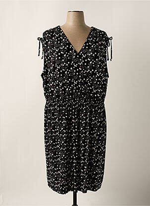 Rochie midi mâneci scurte mâneci scurte negru SHEEGO femeie