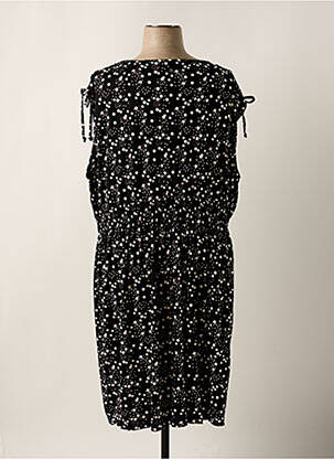 Rochie midi mâneci scurte mâneci scurte negru SHEEGO femeie