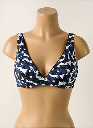 Sutien de costum de baie top sutien modelat top sutien modelat albastru SIMONE PERELE femeie