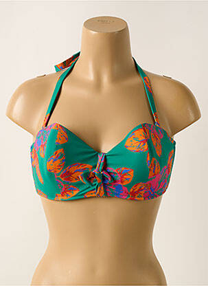 Sutien de costum de baie elasticitate top bentiță verde SIMONE PERELE femeie