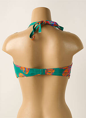 Sutien de costum de baie elasticitate top bentiță verde SIMONE PERELE femeie