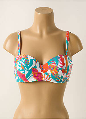 Sutien de costum de baie elasticitate top bentiță alb SIMONE PERELE femeie