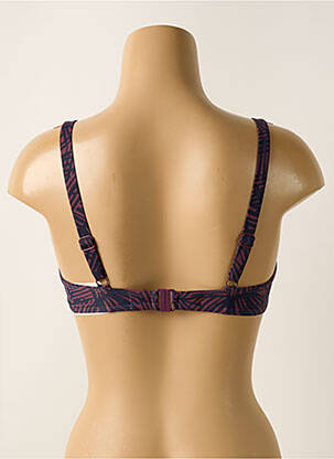 Sutien de costum de baie elasticitate sutien cupe întregi cu decolteu înalt violet SIMONE PERELE femeie