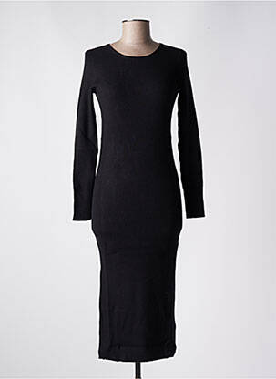 Rochie midi mâneci lungi mâneci lungi negru EDC femeie