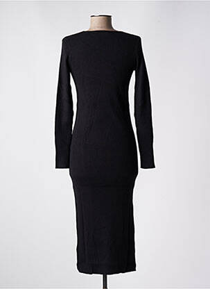 Rochie midi mâneci lungi mâneci lungi negru EDC femeie