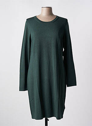 Rochie pulover elasticitate mâneci lungi verde ESPRIT femeie