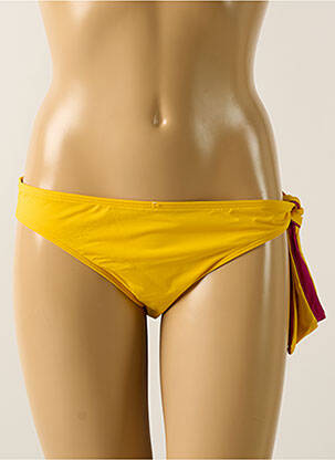 Chiloți de baie galben AUBADE femeie