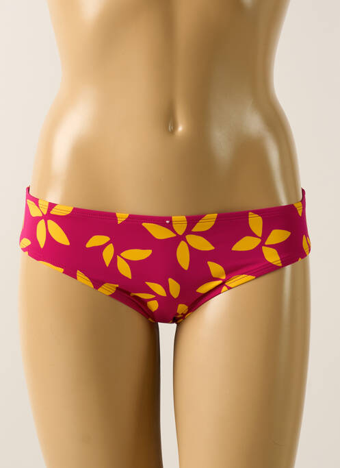 Chiloți de baie roz AUBADE femeie