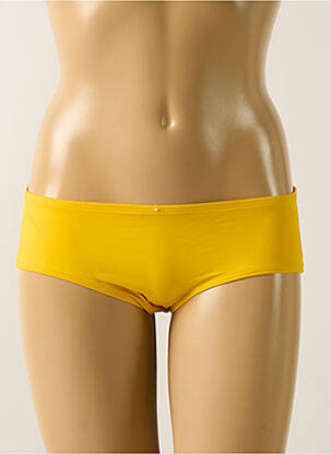 Chiloți de baie galben AUBADE femeie