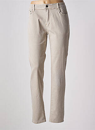 Pantalon slim bej KALISSON bărbat