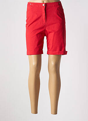 Bermudă roșu FELINO femeie