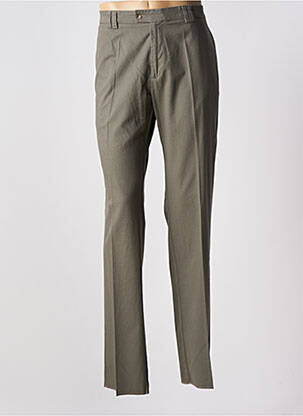 Pantalon drept croială dreaptă verde GIANNI MARCO bărbat