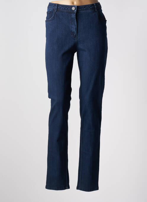 Blugi cu croială slim albastru FELINO femeie