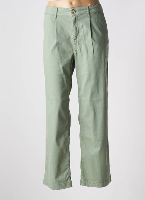 Pantalon drept verde KANOPE femeie