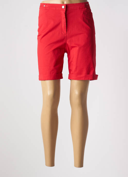 Bermudă roșu FELINO femeie