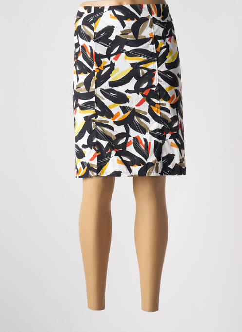 Fustă midi negru FELINO femeie