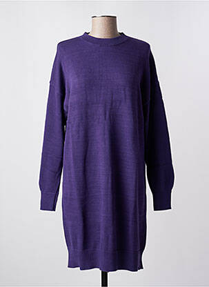 Rochie midi mâneci lungi mâneci lungi violet EDC femeie