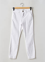 Pantalon 7/8 elasticitate mărime normală alb KANOPE femme