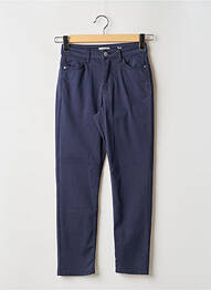 Pantalon 7/8 talie înaltă talie înaltă albastru KANOPE femme
