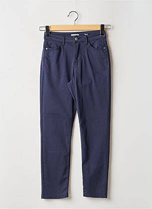 Pantalon 7/8 albastru KANOPE femeie