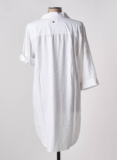 Rochie midi alb ÉTYMOLOGIE femeie