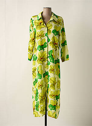 Rochie lungă galben SIGNE NATURE femeie