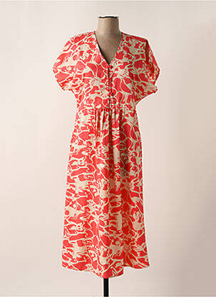 Rochie midi roșu SCORZZO femeie