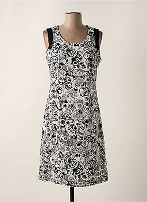 Rochie midi negru FRANCE RIVOIRE femeie